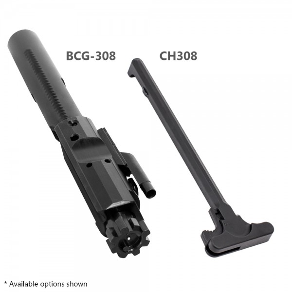 AR-10 .308 20" CLASSIC RIFLE BUILD KIT / 15" MLOK / NITRIDE